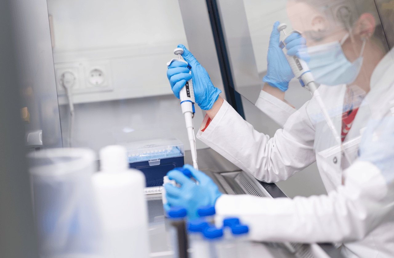 Labor Analyseauswertung Laborauswertung einer genetischen Analyse